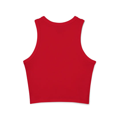 Wellness Babe Micro Rib Racer Tank Top