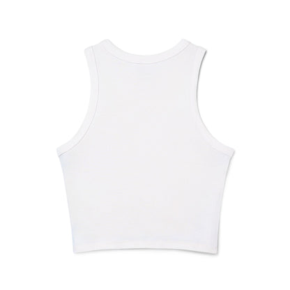 Wellness Babe Micro Rib Racer Tank Top