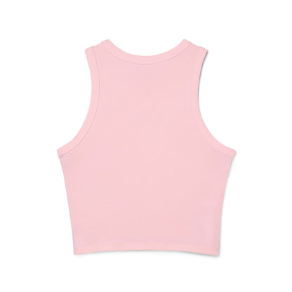 Wellness Babe Micro Rib Racer Tank Top