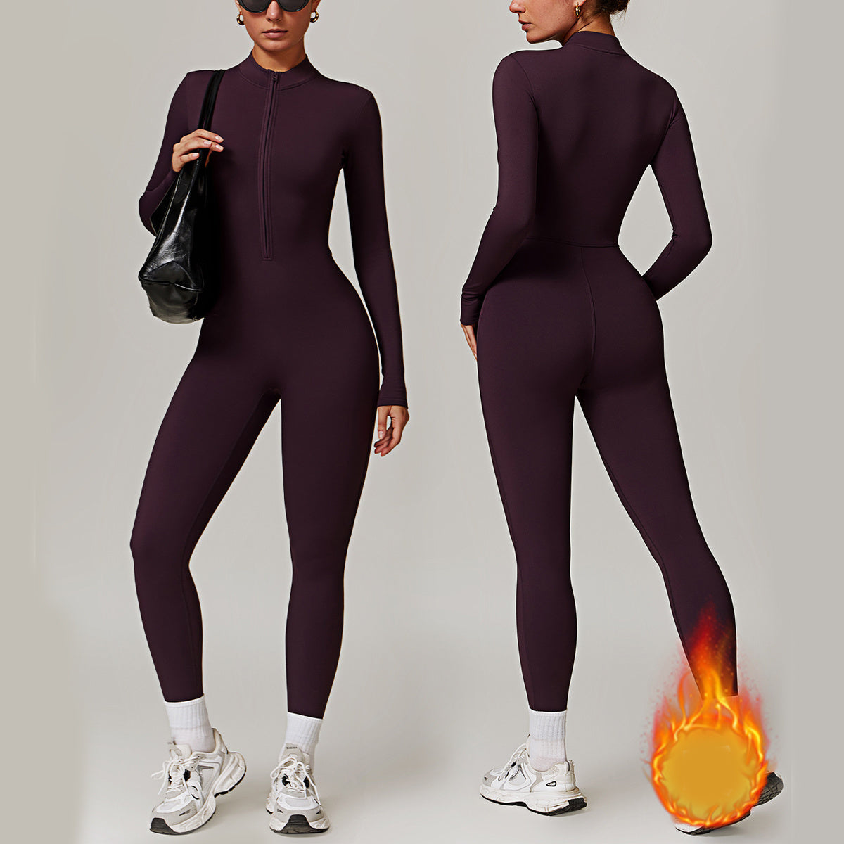 CozyFlex Zip Bodysuit