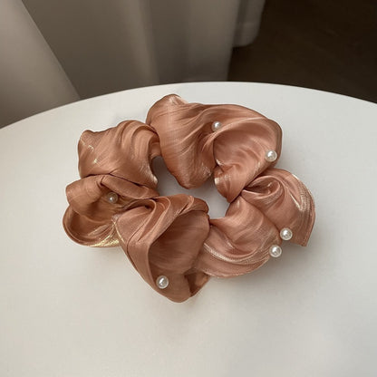 Wellness Ruffled Silk Scrunchies