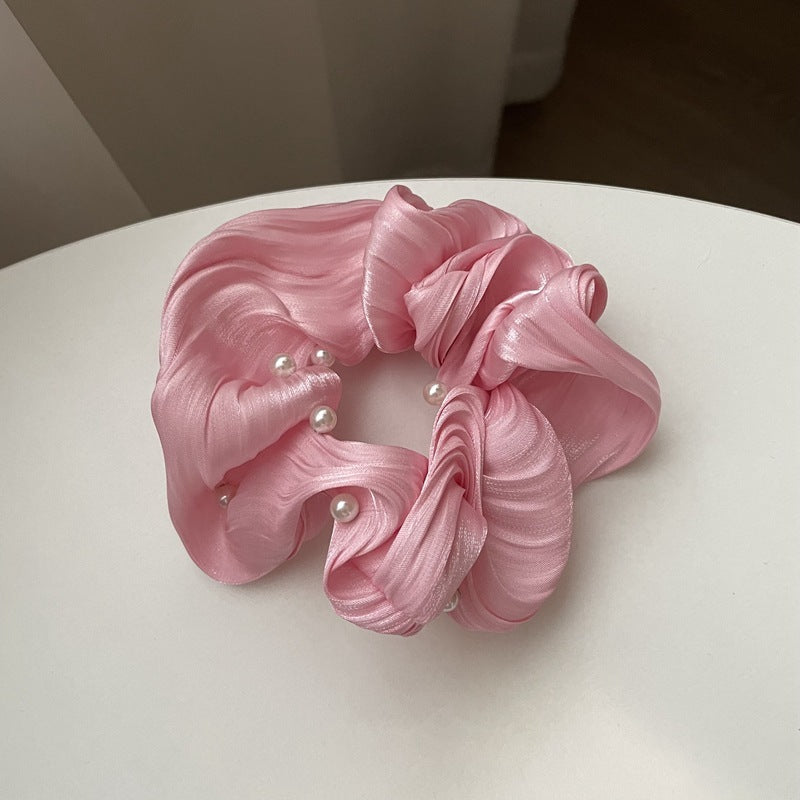 Wellness Ruffled Silk Scrunchies