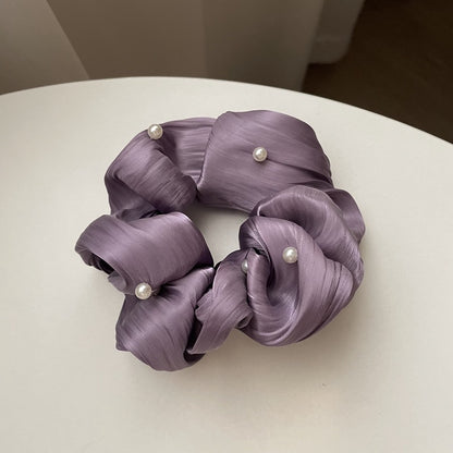 Wellness Ruffled Silk Scrunchies