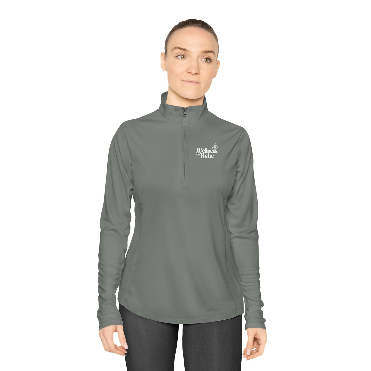 Wellness Babe Quarter-Zip Pullover