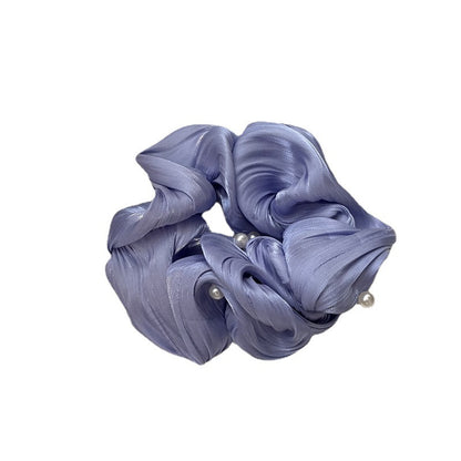 Wellness Ruffled Silk Scrunchies