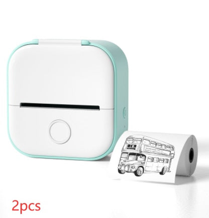 Portable Mini Thermal Label Printer Home