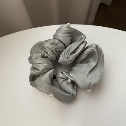 Wellness Ruffled Silk Scrunchies