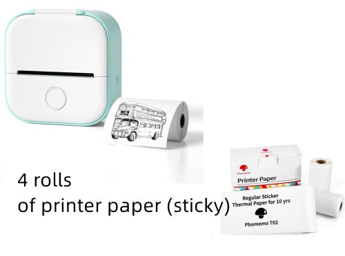 Portable Mini Thermal Label Printer Home