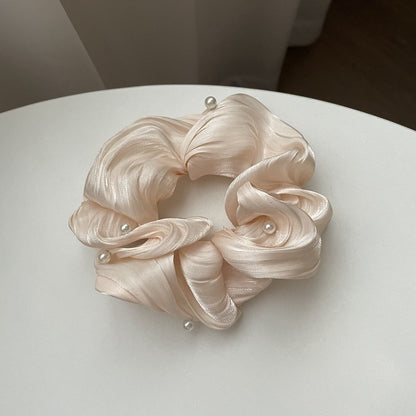 Wellness Ruffled Silk Scrunchies