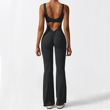 Yoga Fit Sleeveless Jumpsuit