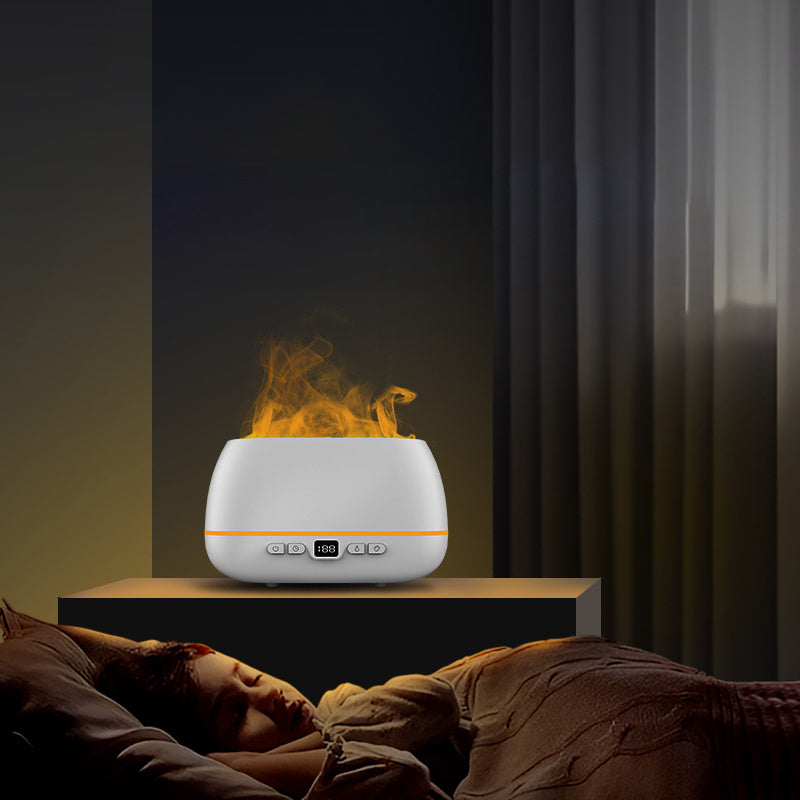 S10 3D Flame Humidifier & Aroma Diffuser