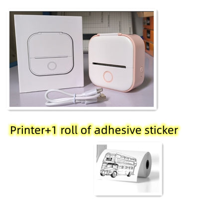 Portable Mini Thermal Label Printer Home