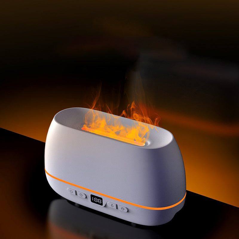 S10 3D Flame Humidifier & Aroma Diffuser