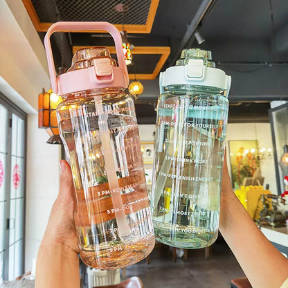 GlowHydrate 2L Water Bottle