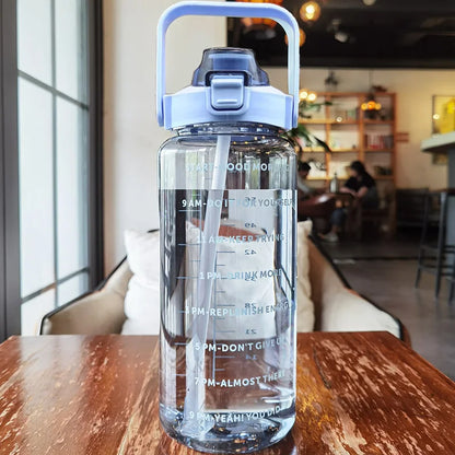 GlowHydrate 2L Water Bottle