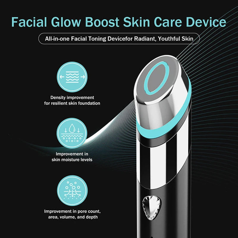 Age-R Booster H Skin Care Beauty Device Facial Skin Care Tools Anti Aging Microcurrent Lift Face Care Therapy