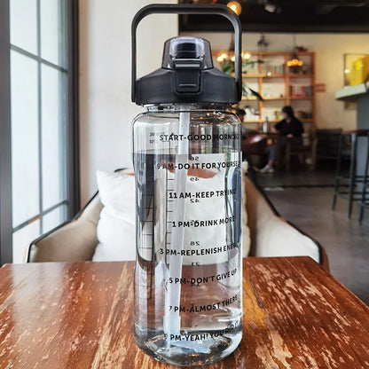 GlowHydrate 2L Water Bottle