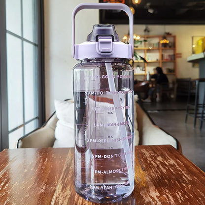 GlowHydrate 2L Water Bottle