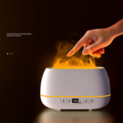 S10 3D Flame Humidifier & Aroma Diffuser