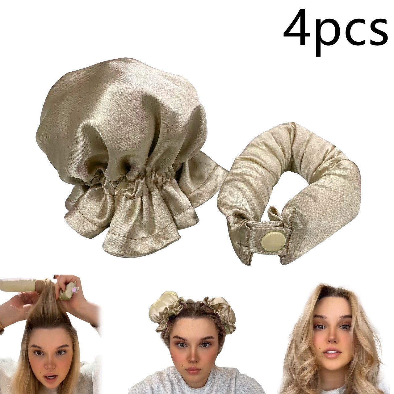 Heatless Curlers & Cover