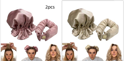 Heatless Curlers & Cover