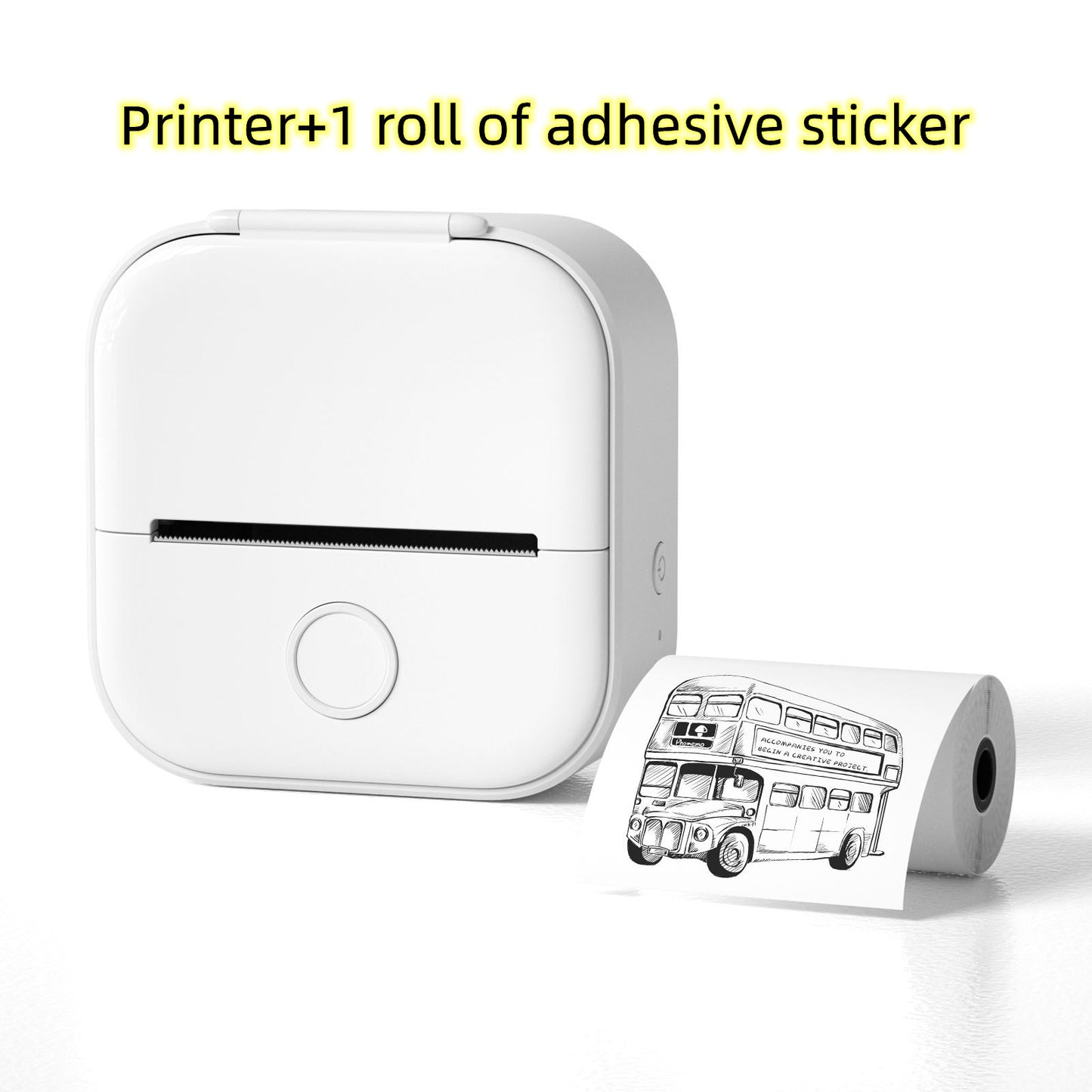 Portable Mini Thermal Label Printer Home