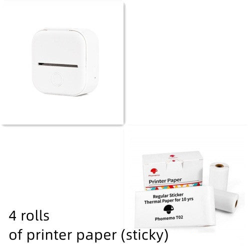 Portable Mini Thermal Label Printer Home