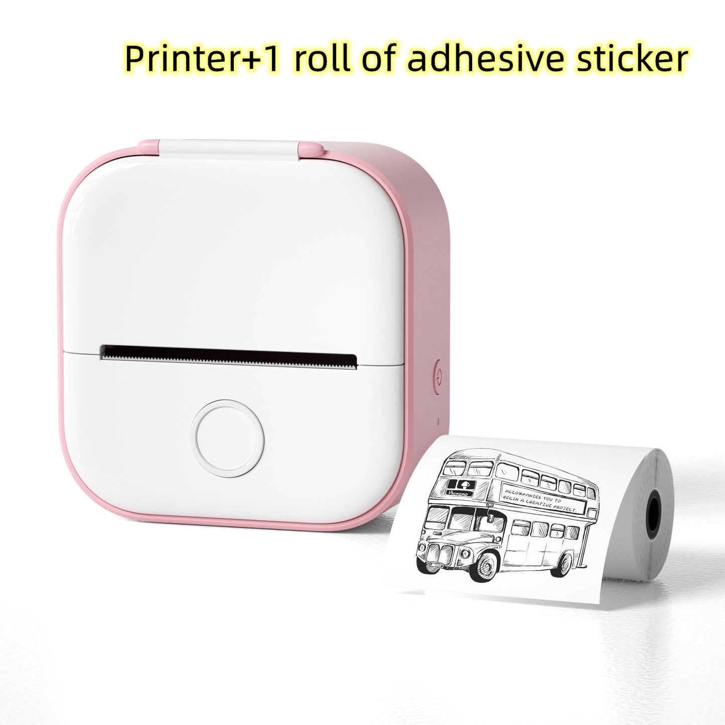 Portable Mini Thermal Label Printer Home