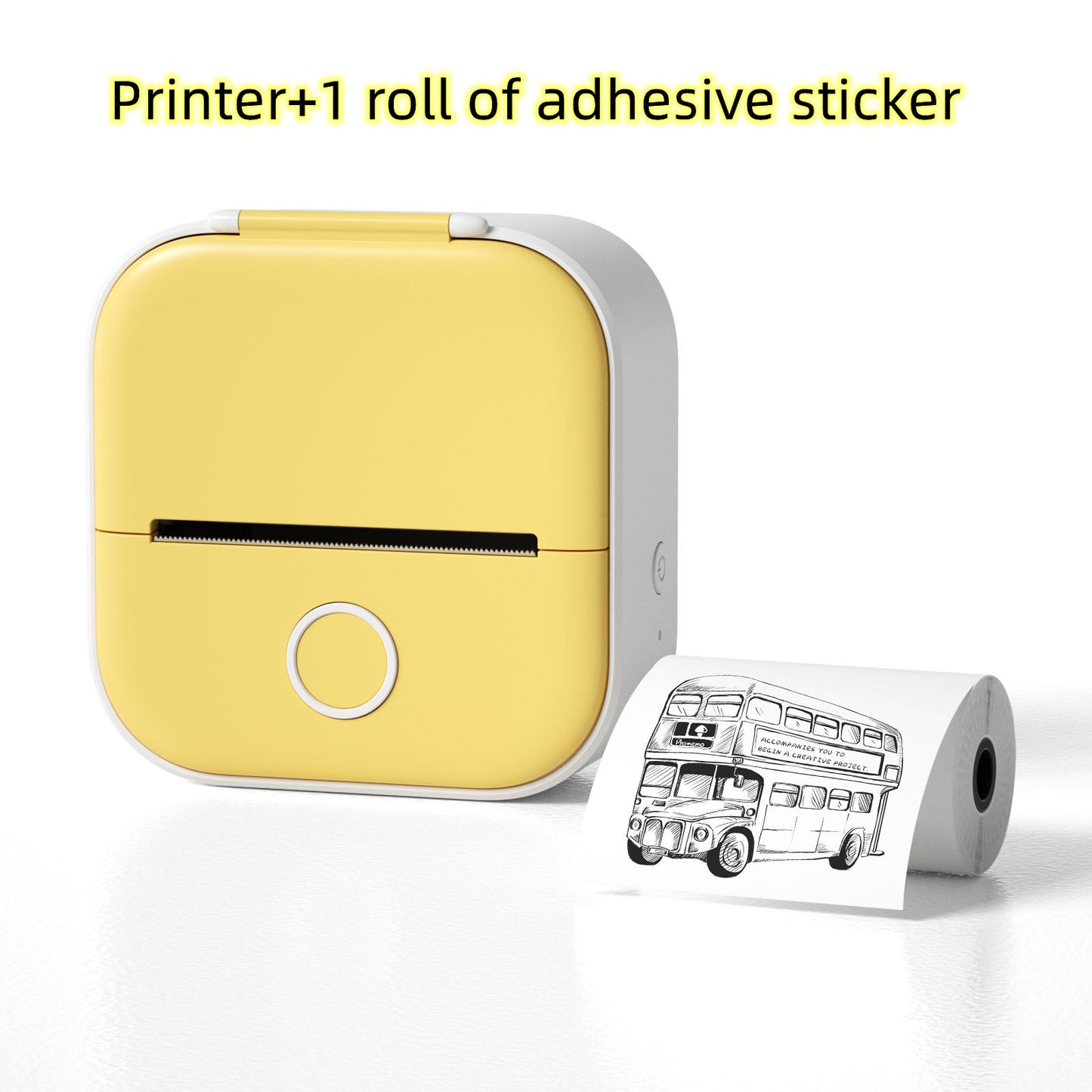 Portable Mini Thermal Label Printer Home